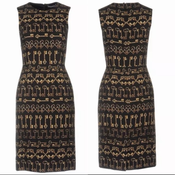 Dolce & Gabbana black key dress size it 42 / US6 - Picture 10 of 11